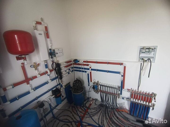 Теплый пол / Монтаж теплого пола / Монтаж отоплени