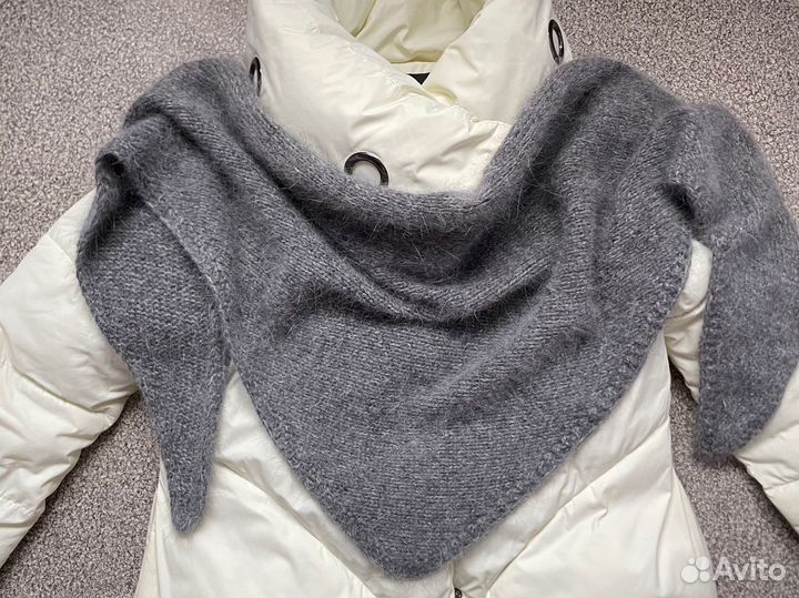 Бактус, шарф из пуха норки