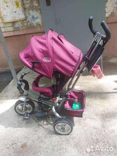 Детский велосипед бу с ручкой