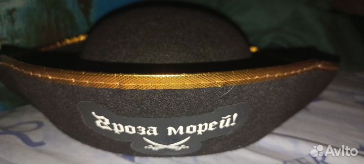 Шляпа пирата треуголка