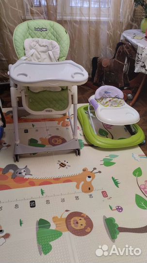 Стул и авто кресло и ходули