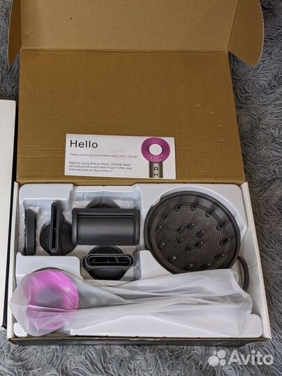 Профессиональный фен supersonic dyson