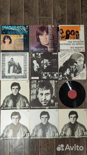 Виниловые пластинки СССР