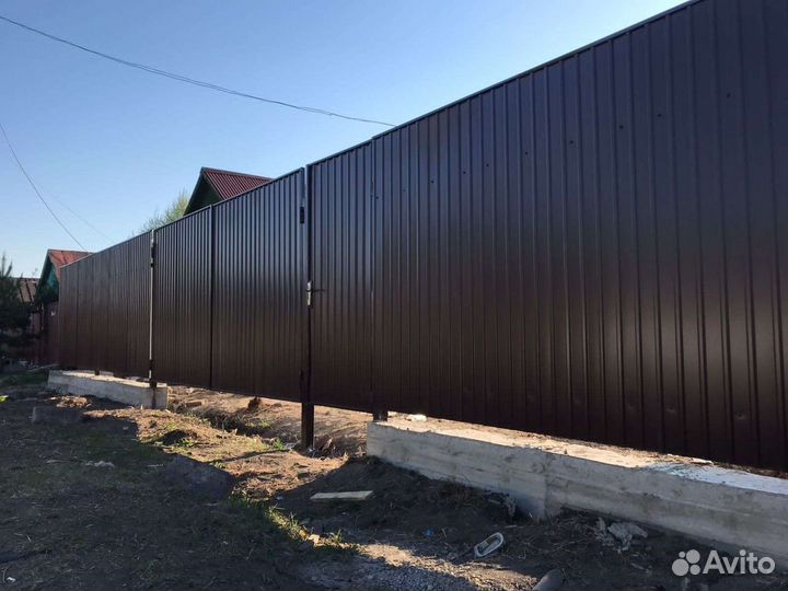 Строительство ворот и заборов