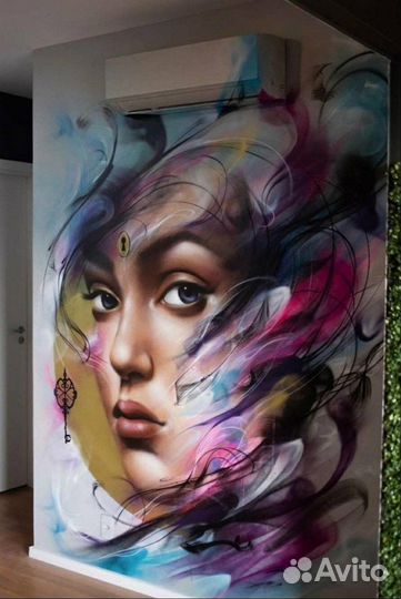 Граффити художник роспись стен