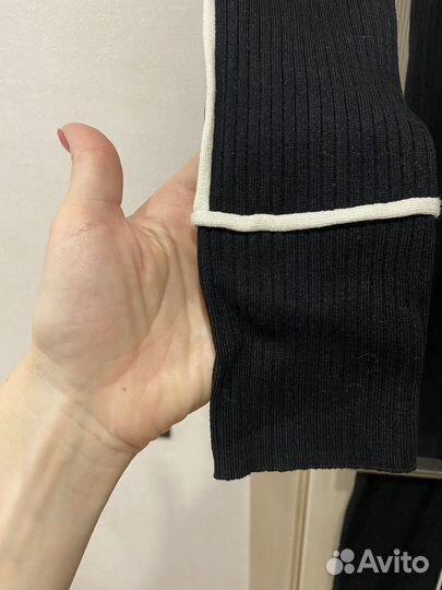 Трикотажное платье zara