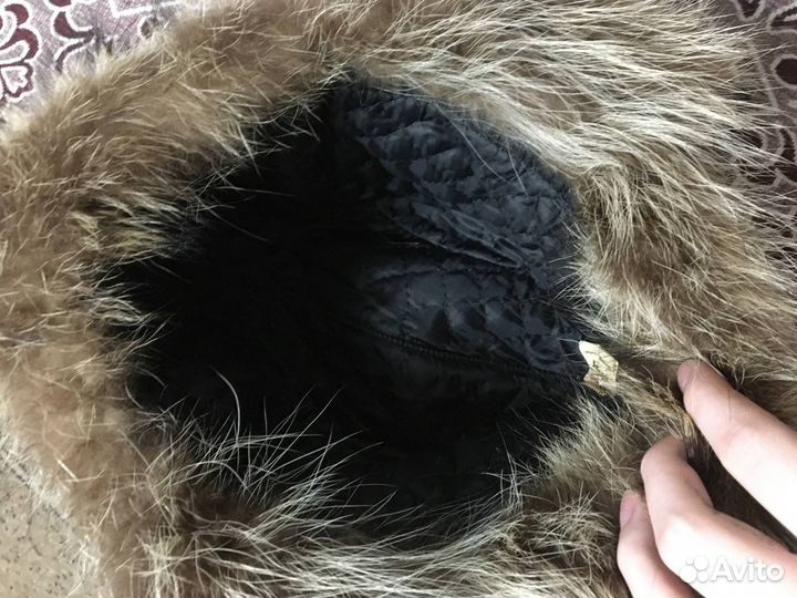 Норковая шапка мужская