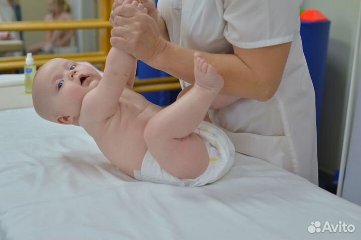 Профессиональный медицинский массаж детям