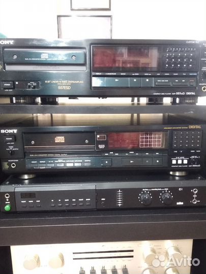 CD Player Classic Sony CDP-555ESD