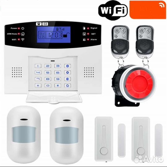 Gsm, WiFi, 4G сигнализация в гараж, дача, дом