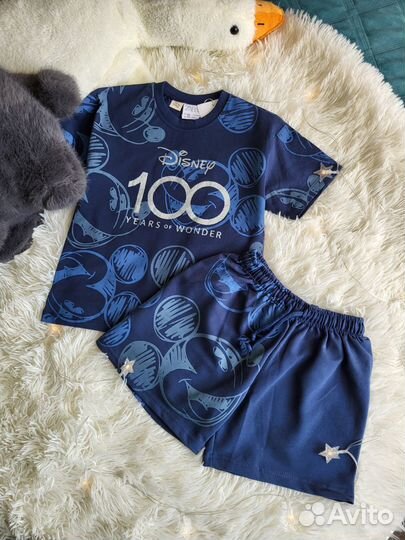 Микки Маус костюм с шортами 98, 110, 116