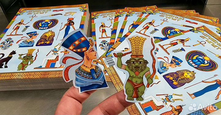 Печать наклеек любой формы, стикерпаки, тиражи