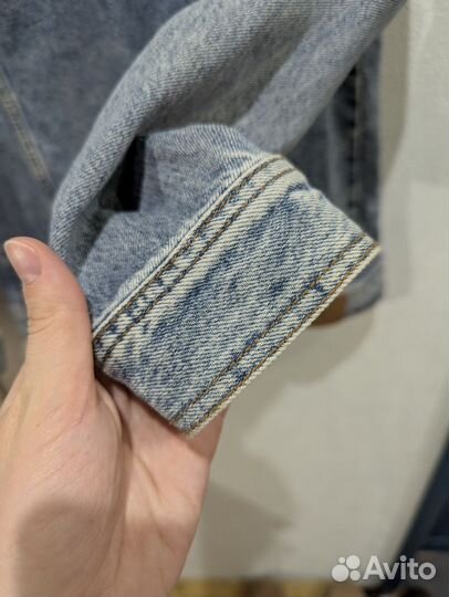 Джинсовая куртка mango 140 для мальчика