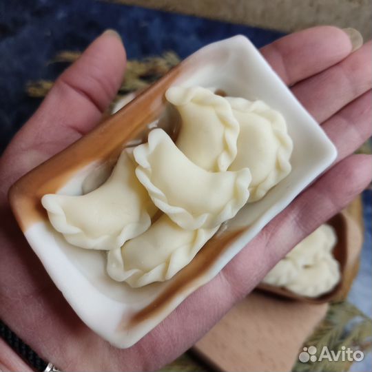 Подарок мыло ручной работы вареники