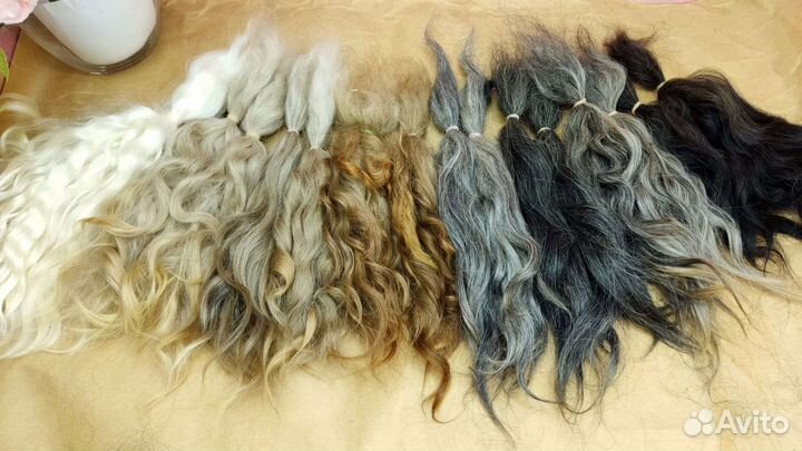 Локоны козы, пух козы