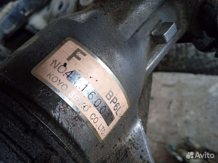 Рулевая рейка на Mazda 3 bk bl