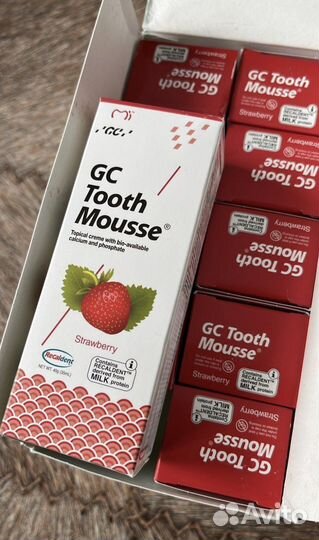 Гель для укрепления эмали tooth mousse