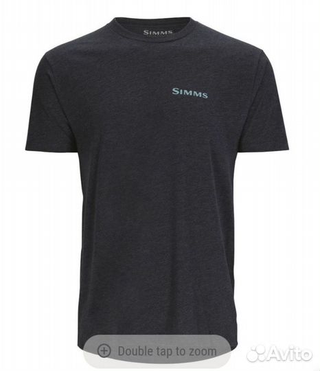 Simms t shirt species navy Heather M