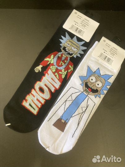Набор мужских носков (2пары) Рик и Морти