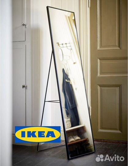 Напольное зеркало IKEA новое оригинал 40х167