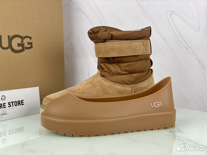 Угги мужские Ugg Classic Short Pull-On Chestnut