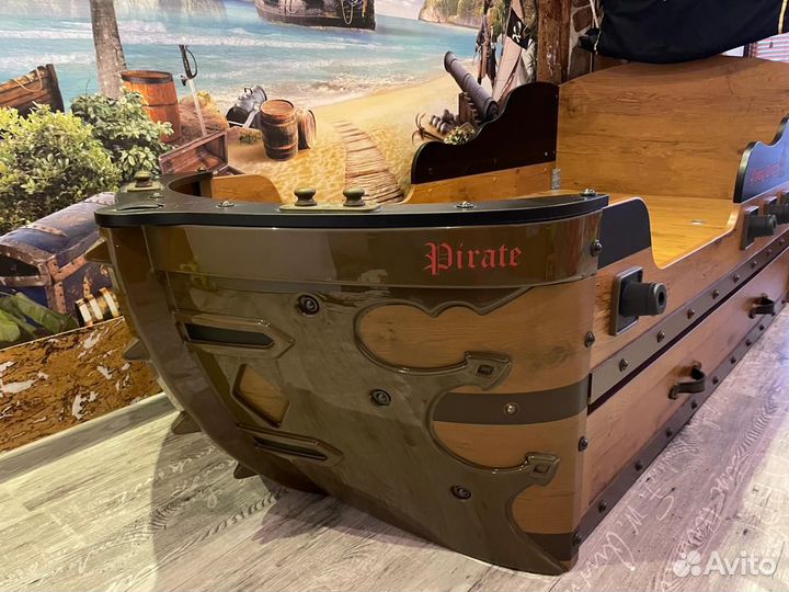 Кровать пиратский корабль