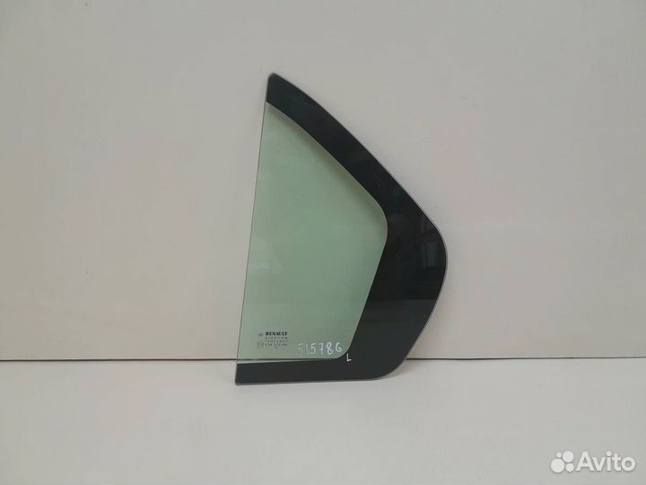 Стекло двери задней левой форточка Renault Logan 2
