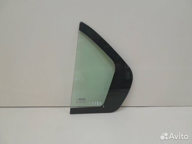 Стекло двери задней левой форточка Renault Logan 2
