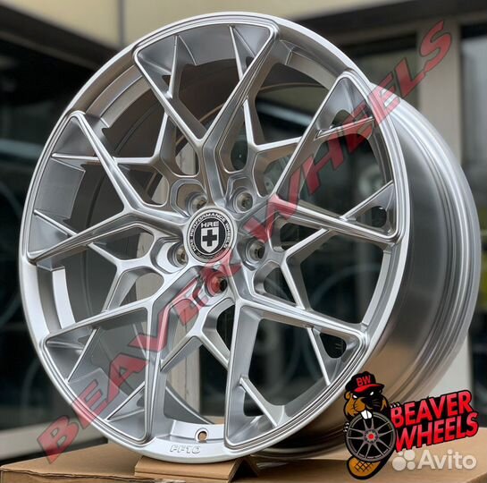 Диски R19 5x108 HRE FF10 High Silver