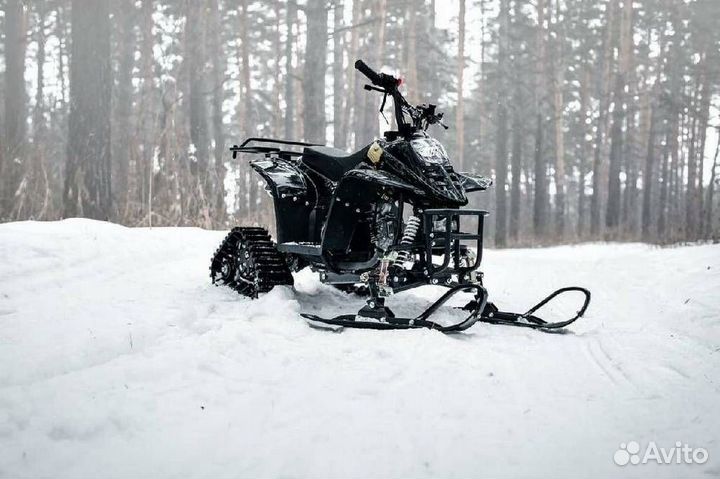 Снегоход-квадроцикл Tiger Universal 150 черный