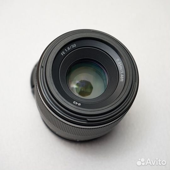 Объектив Sony FE 50mm — f/1.8 (SEL50F18F)