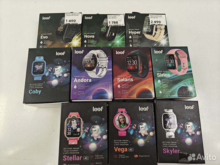 Смарт часы leef