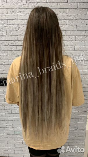 Голливудское наращивание волос. Афронаращивание