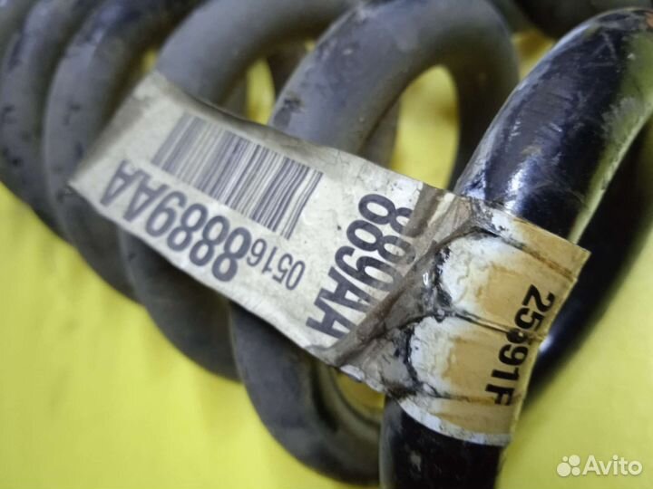 Пружины задние dodge charger LD