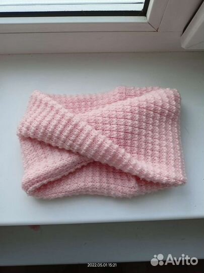 Шапка и снуд для девочки