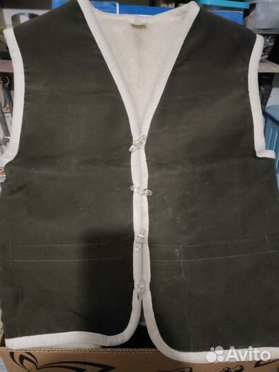 Жилет натуральная шерсть
