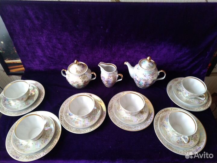 Чайный сервиз СССР Рига красота