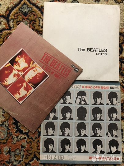 The beatles виниловая пластинка