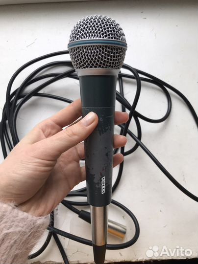 Микрофн и стойка для микрофона:аренда