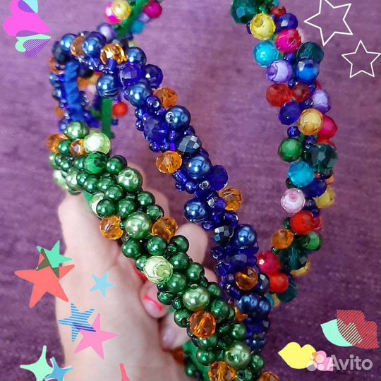 Ободки детские ручной работы