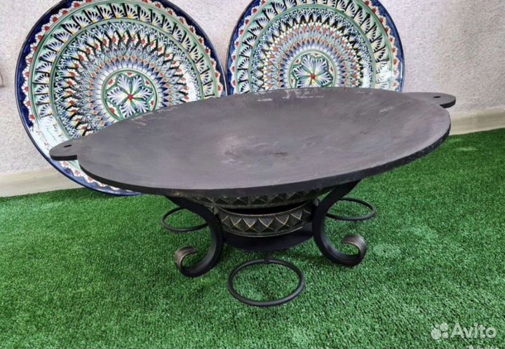 Садж чугунный узбекский