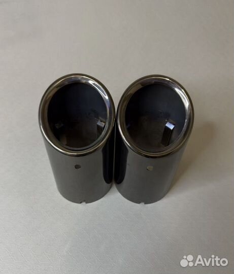 Насалки глушителя S line audi vag