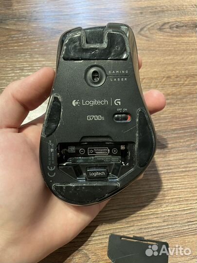 Игровая мышь Logitech g700s беспроводная