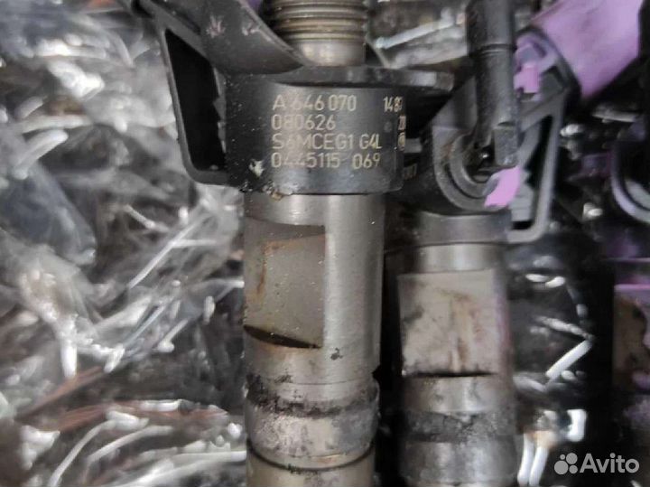 Пьезофорсунки на mercedes