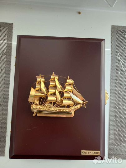 Ключница настенная из дерева ''Корабль''