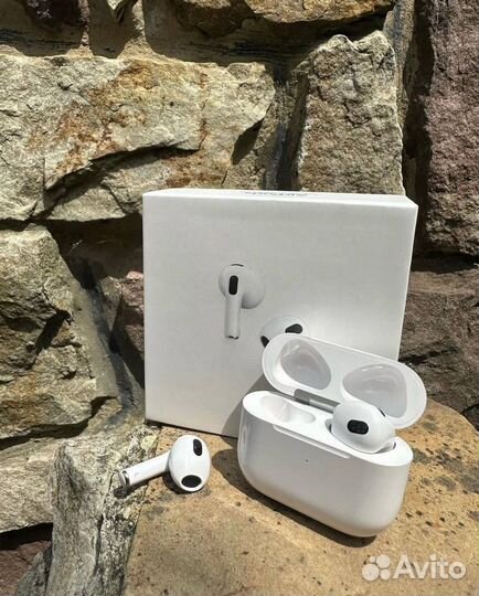 AirPods 3 Premium 1:1 (Лучшее качество + Чехол)