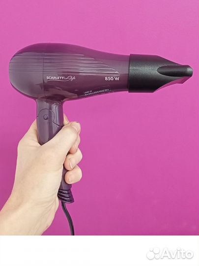 Фен складной дорожный scarlett hd70t24