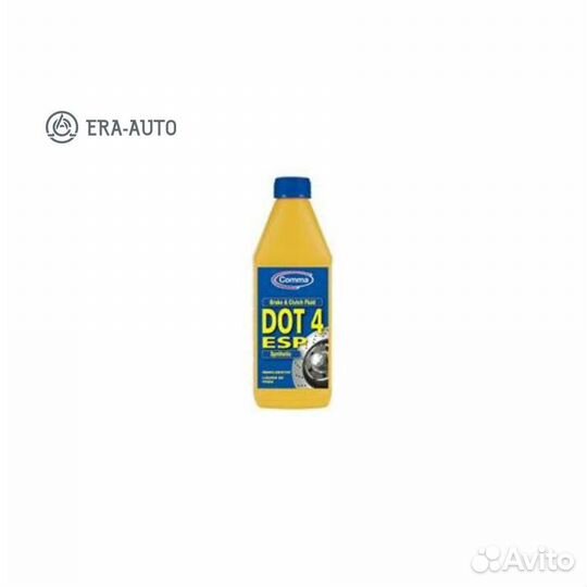 Comma BF4ESP1L Жидкость тормозная comma 1л DOT 4 Brake Fluid ESP