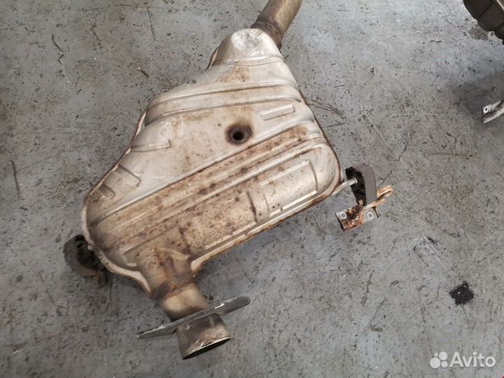 Б/У Глушитель 1644909101 mercedes-benz