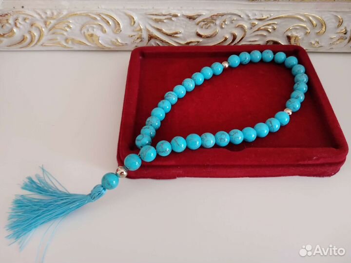 Чётки бирюза